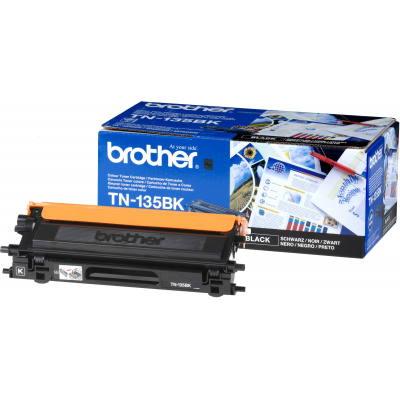 Brother TN-135BK черен (black) оригинален тонер