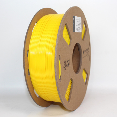 Gembird 3DP-PETG1.75-01-Y, 3D филамент, PETG, 1,75mm, 1000g, Жълт (Yellow)