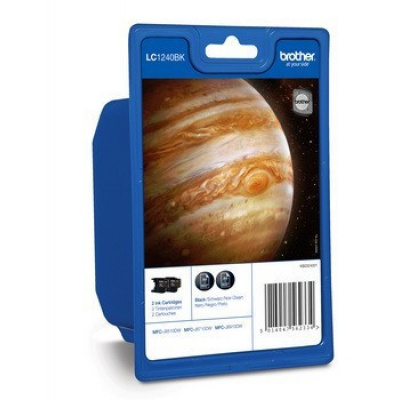Brother LC-1240BKBP2 двойна опаковка черен (black) оригинална касета