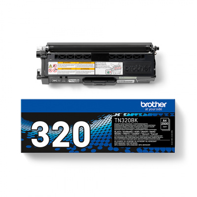 Brother TN-320BK черен (black) оригинален тонер