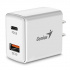 Genius Мрежов адаптер 20W, 2 порта, USB-C, USB-A, PD-20AC