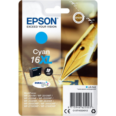 Epson 16XL C13T16324012 циан (cyan) оригинална касета
