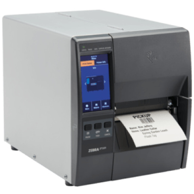 Zebra ZT231R ZT23142-T0E00CFZ, принтер за етикети, 8 точки/мм (203 dpi), дисплей (цвят), RFID, USB, USB Host, RS232, BT (BLE), Ethernet, EPL, EPLII, ZPL, ZPLII