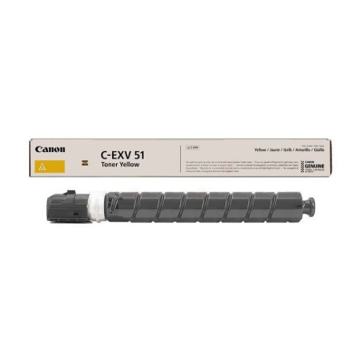Canon CEXV51 0484C002 жълт (yellow) оригинален тонер