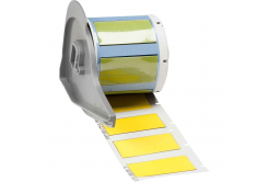 Brady M7-500-175-342-YL / 174632, PermaSleeve маркерни ръкави за кабели, 44.83 mm x 21.60 mm