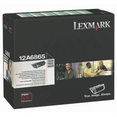 Lexmark 12A6865 черен (black) оригинален тонер