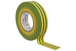 3M Temflex 1500 Електроизолационна лента, 19 мм x 20 м, зелено-жълт