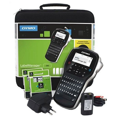 Dymo LabelManager 280 S0968990 производител на етикети с калъф, разопаковано