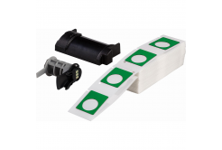 Brady M6-05-7593-GN / 312117, Етикети за подмяна на гравирани табели, 30.00 mm x 40.00 mm