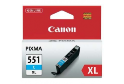 Canon CLI-551XLC 6444B001 циан (cyan) оригинална касета