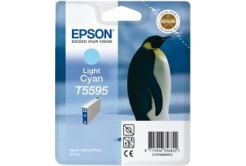 Epson T55954010 светло циан (light cyan) оригинална касета
