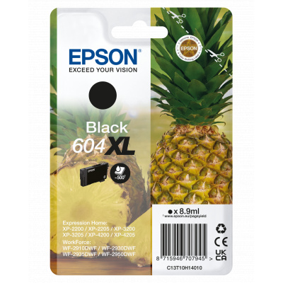 Epson 604XL T10H140 C13T10H14010 черен (black) оригинална касета