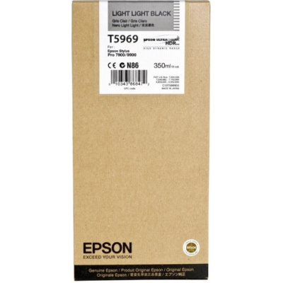 Epson T596700 светло черно (light black) оригинална касета