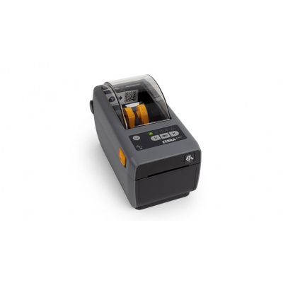 Zebra ZD611 ZD6A022-D4EB02EZ DT, 8 точки/мм (203 dpi), принтер за етикети, LTS, EPLII, ZPLII, USB, BT, Ethernet, Wi-Fi, фреза, сив (Наследник GC420t)