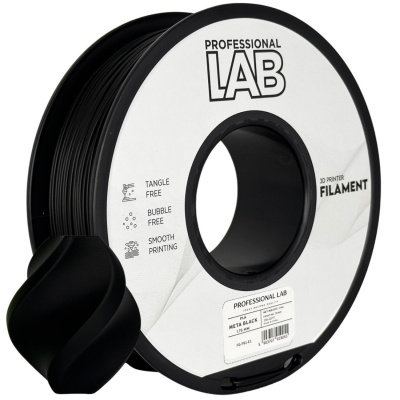 Professional Lab FG-P81-E1, 3D филамент, PLA, 1,75mm, 1000g, Черен (Meta black)