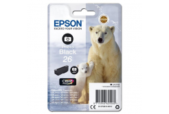 Epson 26 T2611 снимка черен (photo black) оригинална касета