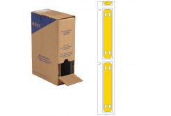 Brady BM-10x60-7643-YL-L / 312196, Bulk BMP71 Heatex Маркери за кабели, 60.00 mm x 10.00 mm
