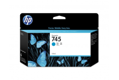 HP 745 F9J97A циан (cyan) оригинална касета