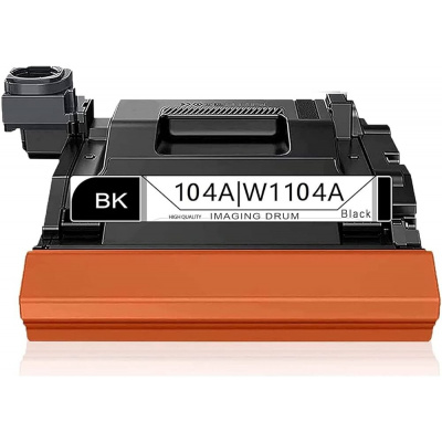 Съвместим цилиндричен блок с HP 104A W1104A черен (black)