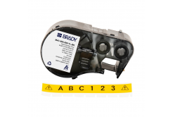Brady M4C-500-595-YL-BK / 170820, 12.70 mm x 7.62 m, Винил, черен печат / жълт фон