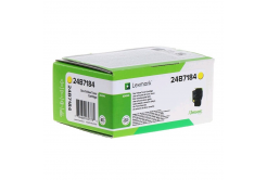 Lexmark 24B7184 жълт (yellow) оригинален тонер