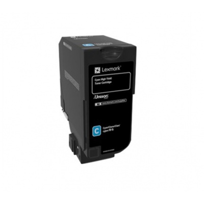 Lexmark 74C0H20 лазурен (cyan) оригинален тонер