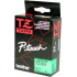 Brother TZ-D51 / TZe-D51, 5mm, черен печат/зелен фон, оригинална лента