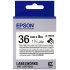 Epson LabelWorks LK-7WBVS C53S657014 36мм x 8м, черно копиране / бял фон, самоламиниране, оригинален лента