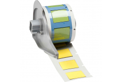 Brady M7-500-1-342-YL / 174628, PermaSleeve маркерни ръкави за кабели, 25.78 mm x 21.60 mm