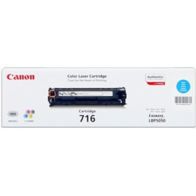 Canon CRG-716 1979B002 лазурен (cyan) оригинален тонер