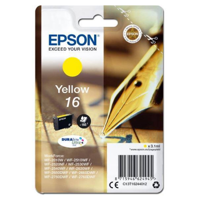 Epson 16 C13T16244012 жълт (yellow) оригинална касета