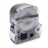 Epson LK-6SBM, SM24X, 24mm x 9m, черен печат / матов сребърен фон, съвместима лента