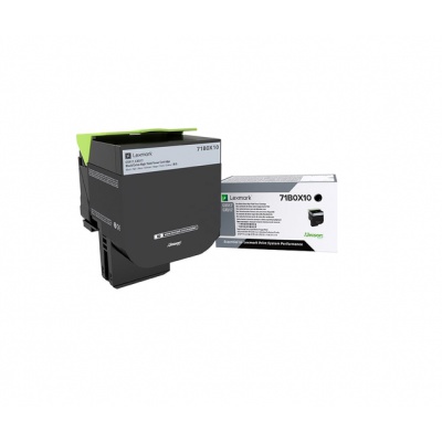 Lexmark 71B0X10 черен (black) оригинален тонер