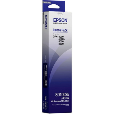 Epson C13S010025, черно, оригинална боядисваща лента