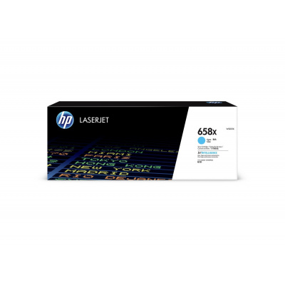 HP 658X W2001X лазурен (cyan) оригинален тонер