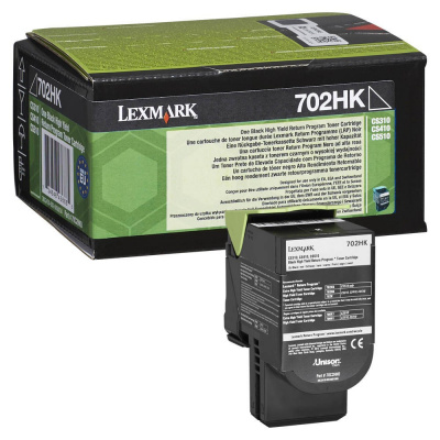 Lexmark 70C2HKE черен (black) оригинален тонер