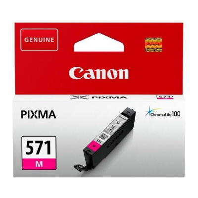 Canon CLI-571M 0387C001 магента (magenta) оригинална касета