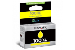 Lexmark 100XL 14N1071E жълт (yellow) оригинална касета