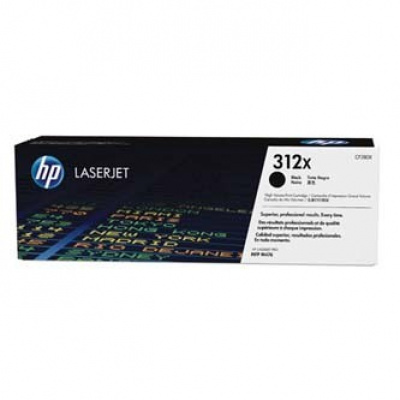 HP 312X CF380X черен оригинален тонер