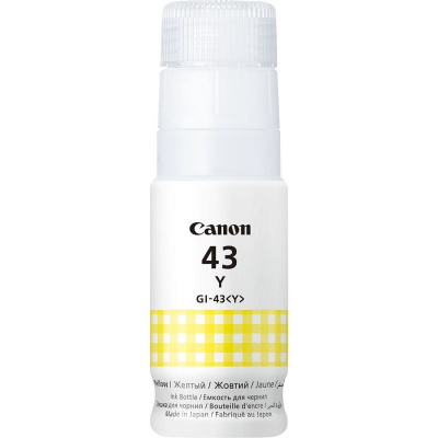 Canon GI-43 Y 4689C001 жълт (yellow) оригинална касета с мастило
