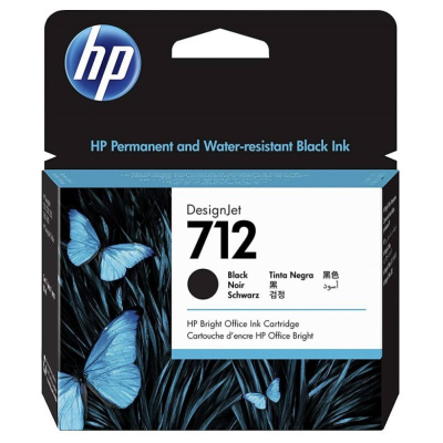 HP 712 3ED70A черен (black) оригинална касета