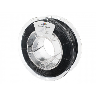 Spectrum 80262 3D филамент, S-Flex 90A, 1,75mm, 250g, Черен (Deep black)