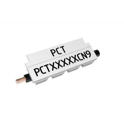 Partex PCT40018CN9, 3,3-4,0мм, 18мм, бял, 800 бр, профил с непрекъснато закрепване