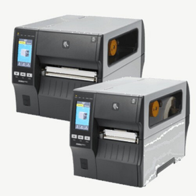 Zebra ZT411 ZT41142-T0EG0G0Z TT, RFID, принтер за етикети, 203 dpi, 356 мм/с, Wi‑Fi 802.11ax, Bluetooth 4.1, UHF RFID, Ethernet, USB, RS232, захранващ кабел (EU, UK)