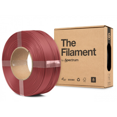 "The Filament" by Spectrum TF-24162, ReFill, PLA Matte, 1,75mm, 1000g, Червен (October red)