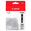 Canon PGI-29LGY, 4872B001 světlé сив (light grey) оригинална касета