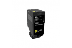Lexmark 74C2SYE жълт (yellow) оригинален тонер