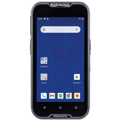 Datalogic Memor 11, 2D, 12.7 cm (5''), GPS, Gun, Camera, USB-C, BT, Wi-Fi, NFC, Android, kit (USB), GMS, black