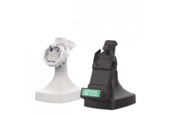 RAM Mounts GDS Uni-Conn Stand Docking Station - Rotatable & Tiltable - RJ45 Connection - PoE (Power over Ethernet) - Rear Pogo Pads - Light Gray