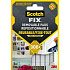 3M Scotch-FIX Подвижни лепящи подложки, лепяща пластилинова маса на квадратчета, лист 6 см x 9 см